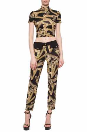 Baroque-printed trousers, zdjęcie 2 Baroque-printed trousers od Versace Jeans